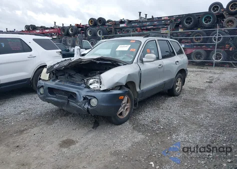 2002 Hyundai Santa Fe Gls/Lx from USA, damaged, VIN KM8SC13DX2U318316